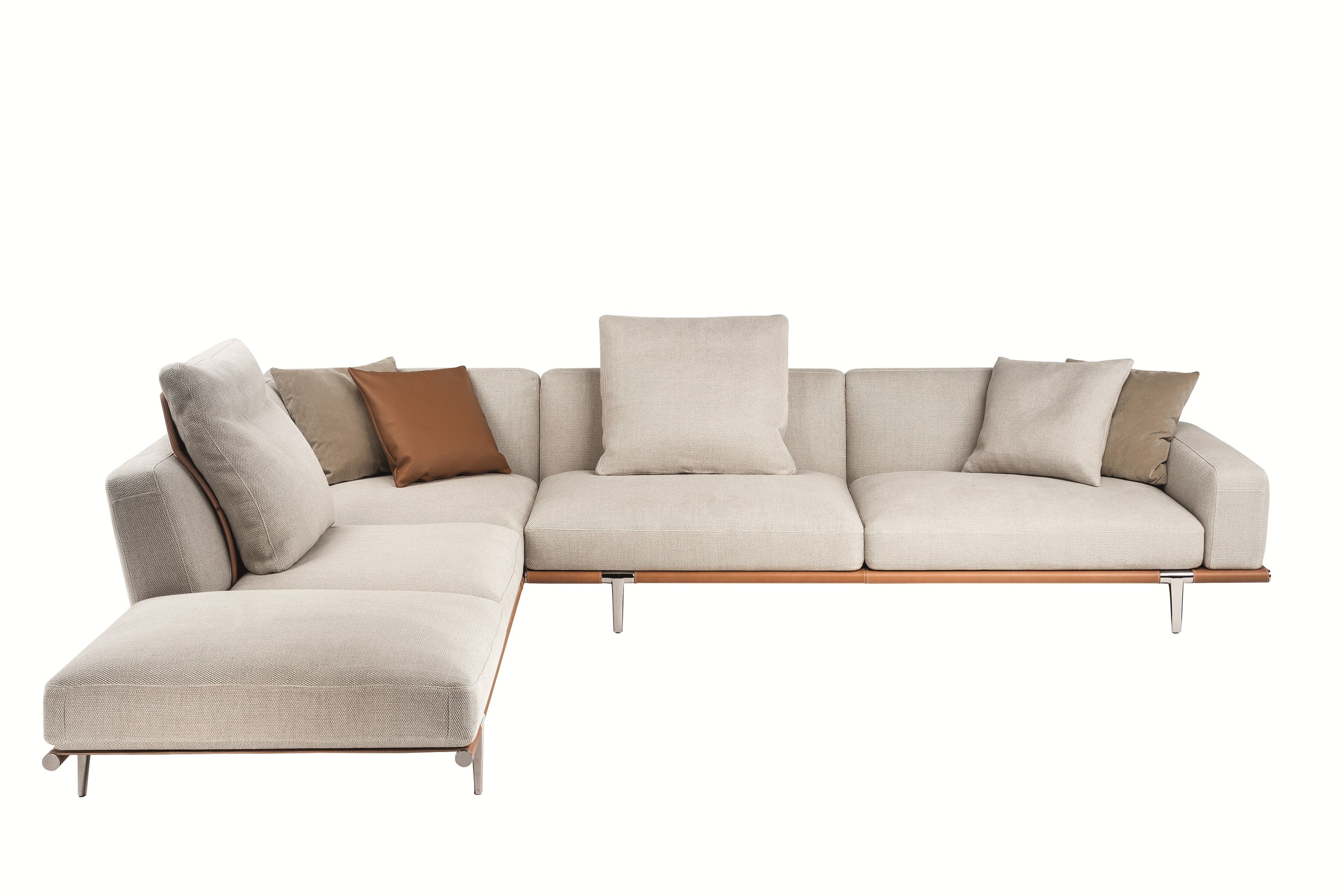 Poltrona Frau LET IT BE Sofa by Palomba Serafini | Luxury Fabric Sofa