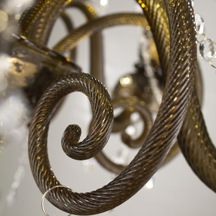 Pasternak 6 Chandelier | Multiforme Artistic Luxury Lighting