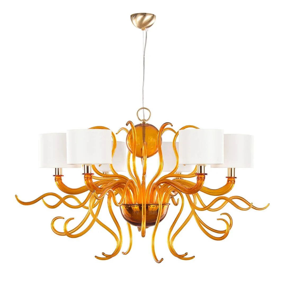 Tourbillon 6 Suspension Lamp | Multiforme Artistic Luxury Lighting