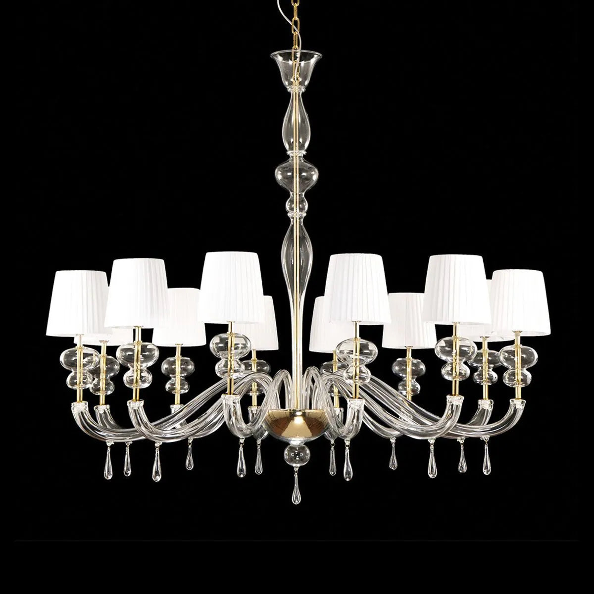 Palladium 12 Chandelier  | Multiforme Artistic Luxury Lighting