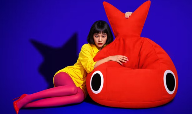 Qeeboo Lapu Lapu Lounge Pouf — Paola Navone