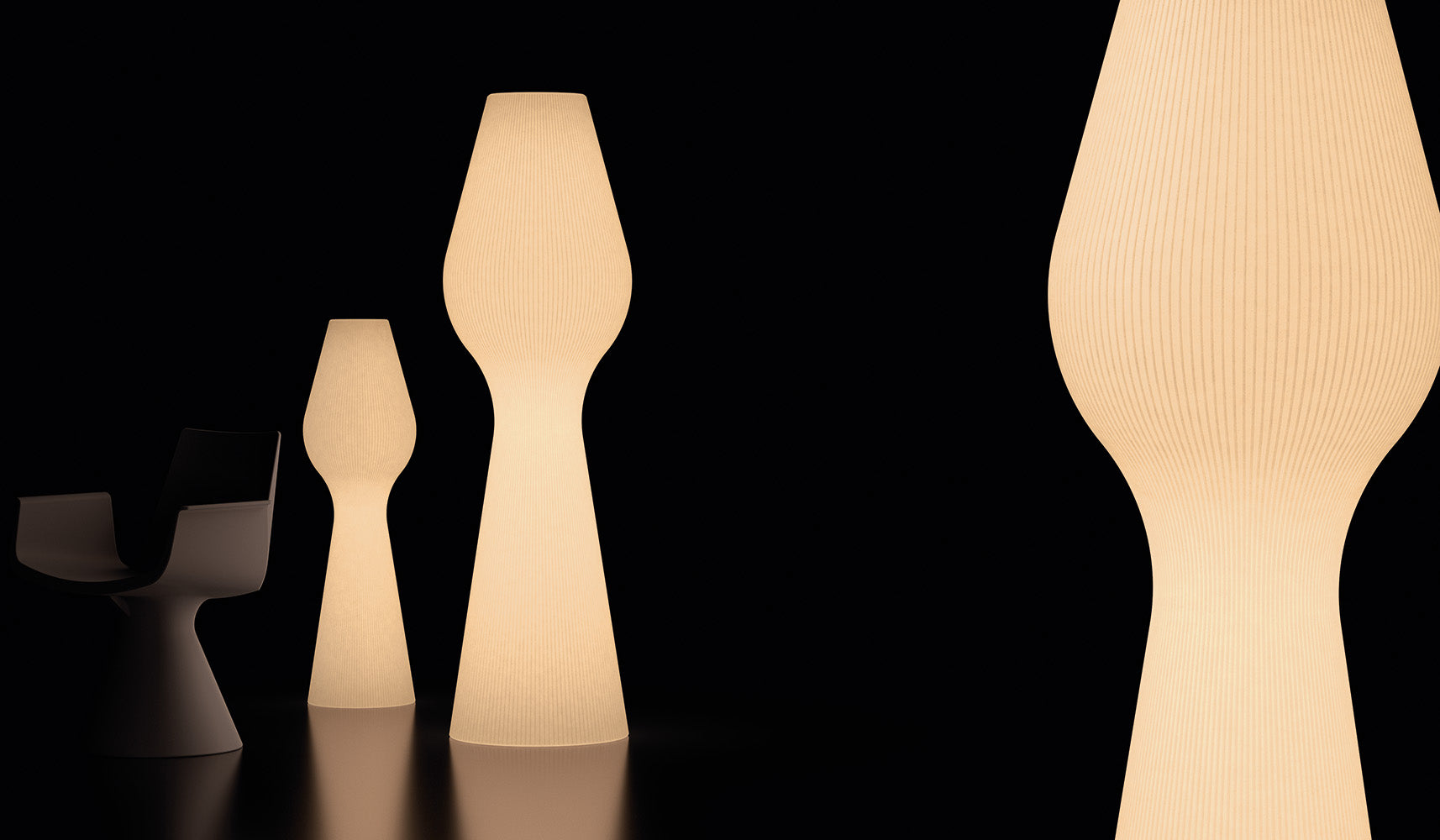 Stripes Floor Lamp | Luxury Lighting | Lyxo