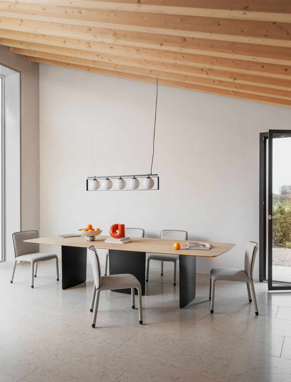 Foil Botte Rectangular Dining Table | Midj Contemporary Design