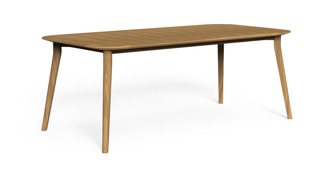 Moon Teak Rectangular Dining Table | Luxury Talenti Outdoor Living