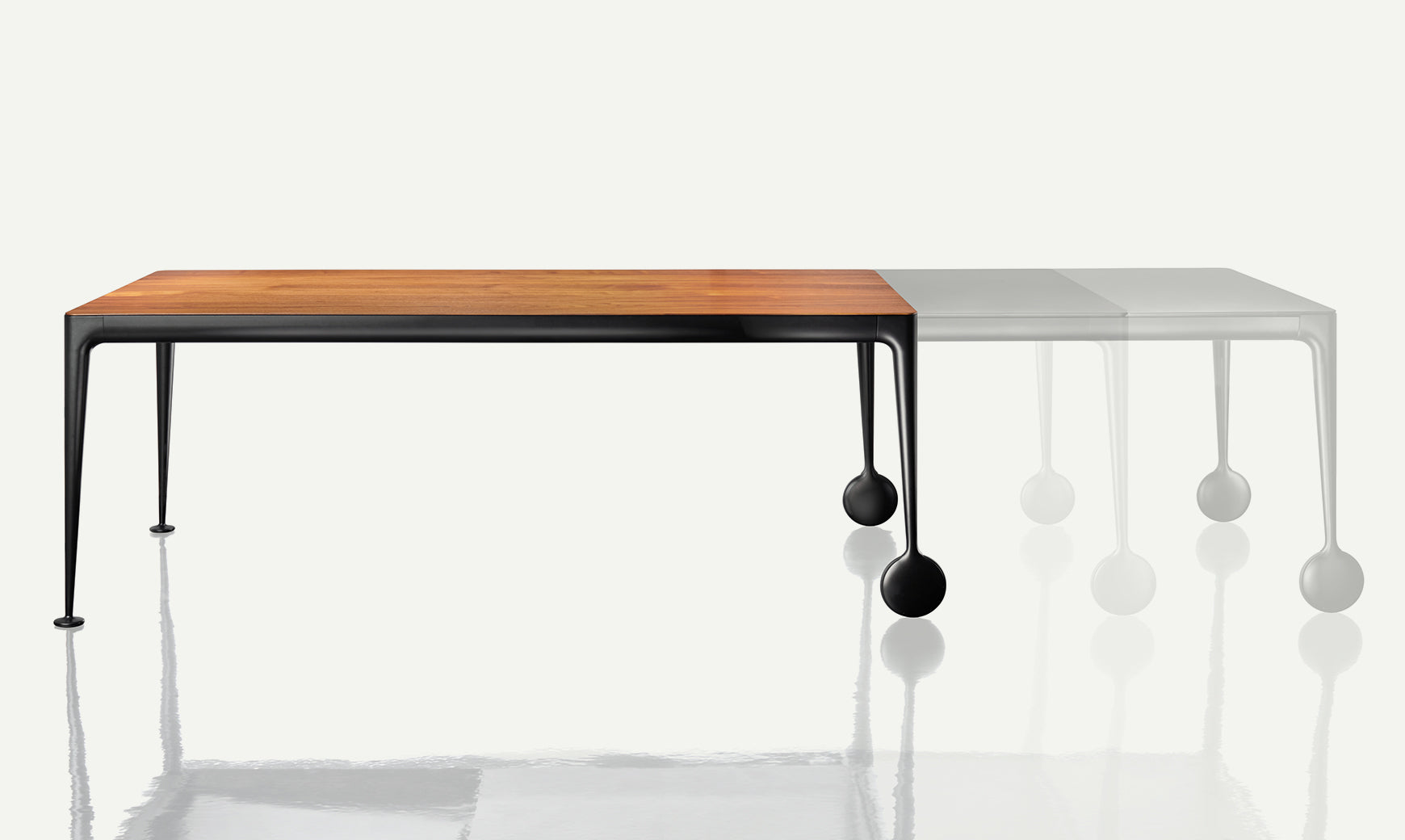 Big Will Extendable Dining Table | Luxury Furniture | Designed by Philippe Starck | Magis