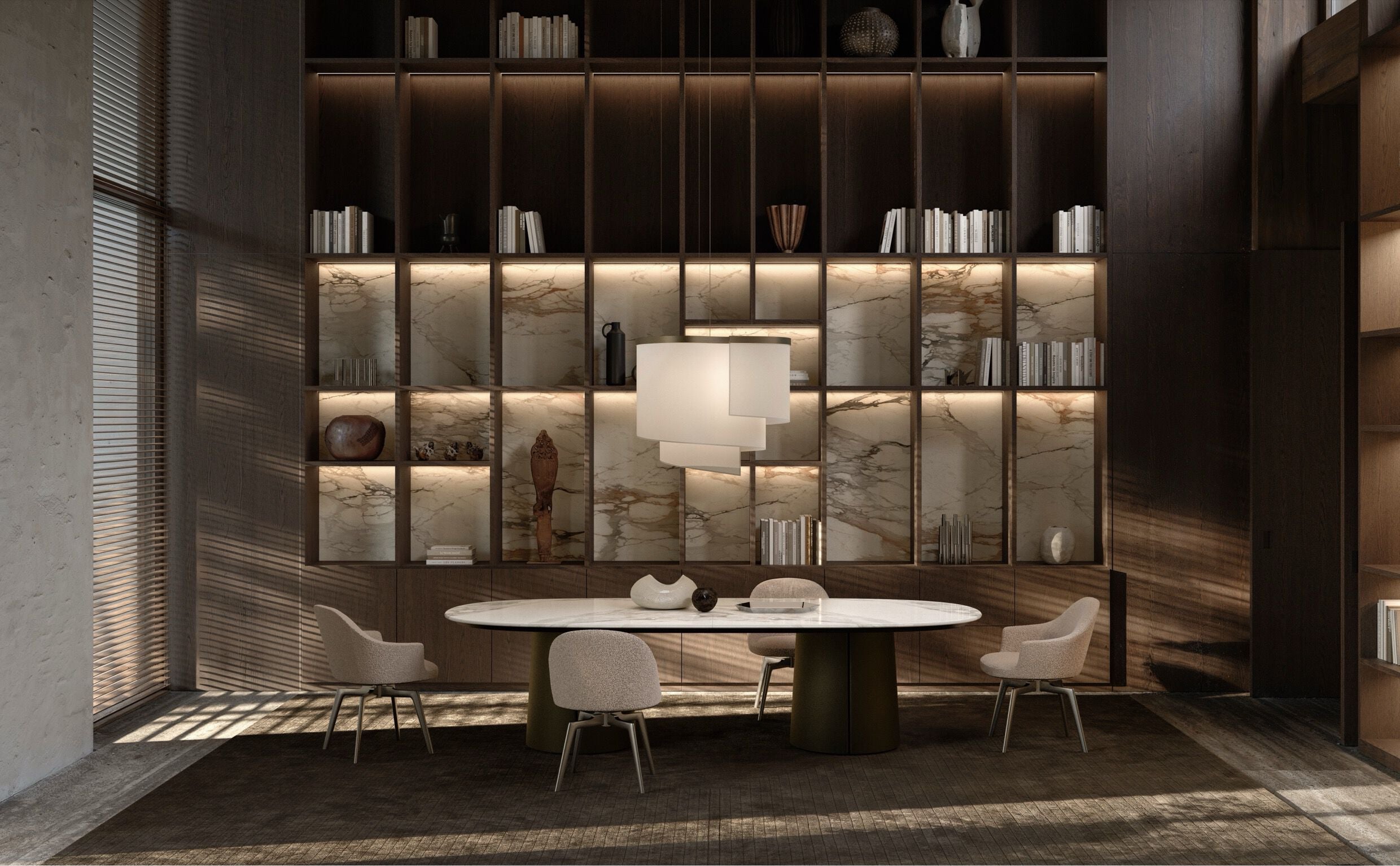 ATELIER Chair by GamFratesi | Upholstered Dining Chair with Armrests
