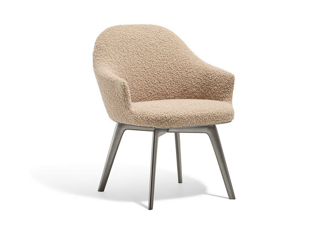 ATELIER Chair by GamFratesi | Upholstered Dining Chair with Armrests