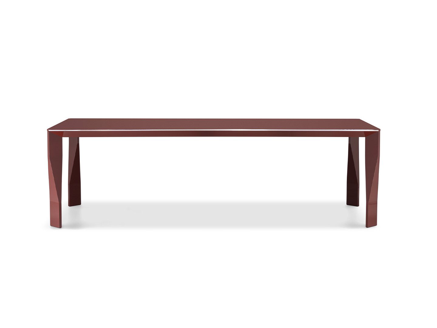 Diamond Dining Table by Patricia Urquiola | Luxury Glass Dining Table