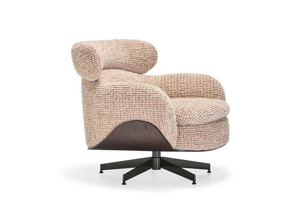 Leonard Armchair by Christophe Delcourt | Luxury Swivel Lounge Chair