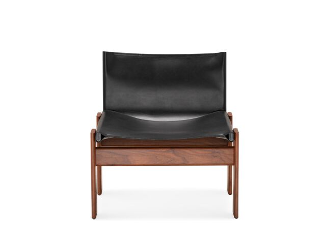 MONK Leather Armchair by Tobia & Afra Scarpa | Luxury Lounge Chair