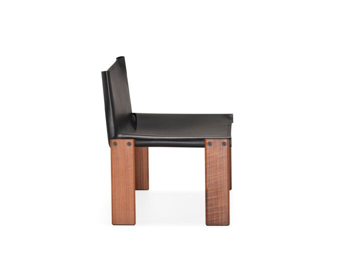 MONK Leather Armchair by Tobia & Afra Scarpa | Luxury Lounge Chair