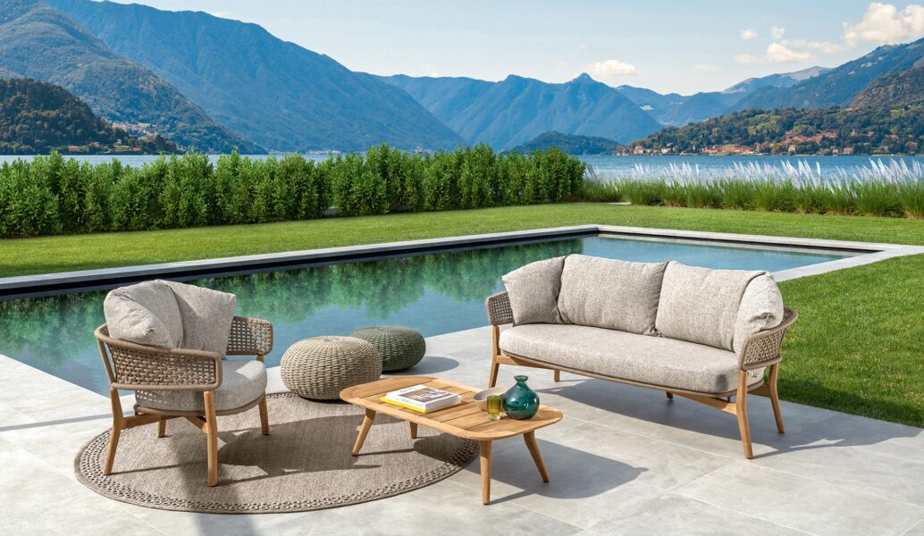 Moon Teak Coffee Table | Luxury Talenti Outdoor Living