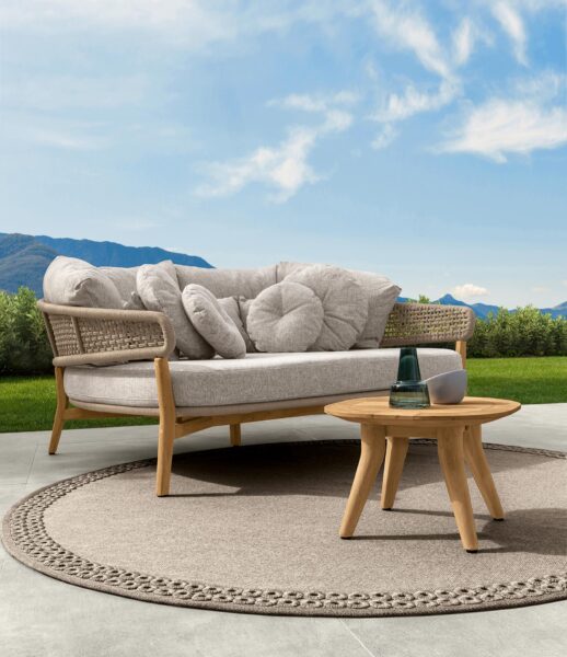 Moon Teak Coffee Table | Luxury Talenti Outdoor Living