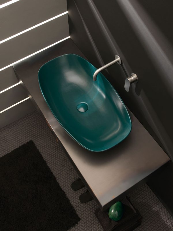 Nuda Countertop Washbasin | Luxury Bathroom | Ceramica Flaminia