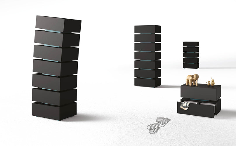 NYC & PISA Modular Chest of Drawers | Minottiitalia Boutique Italian Furniture