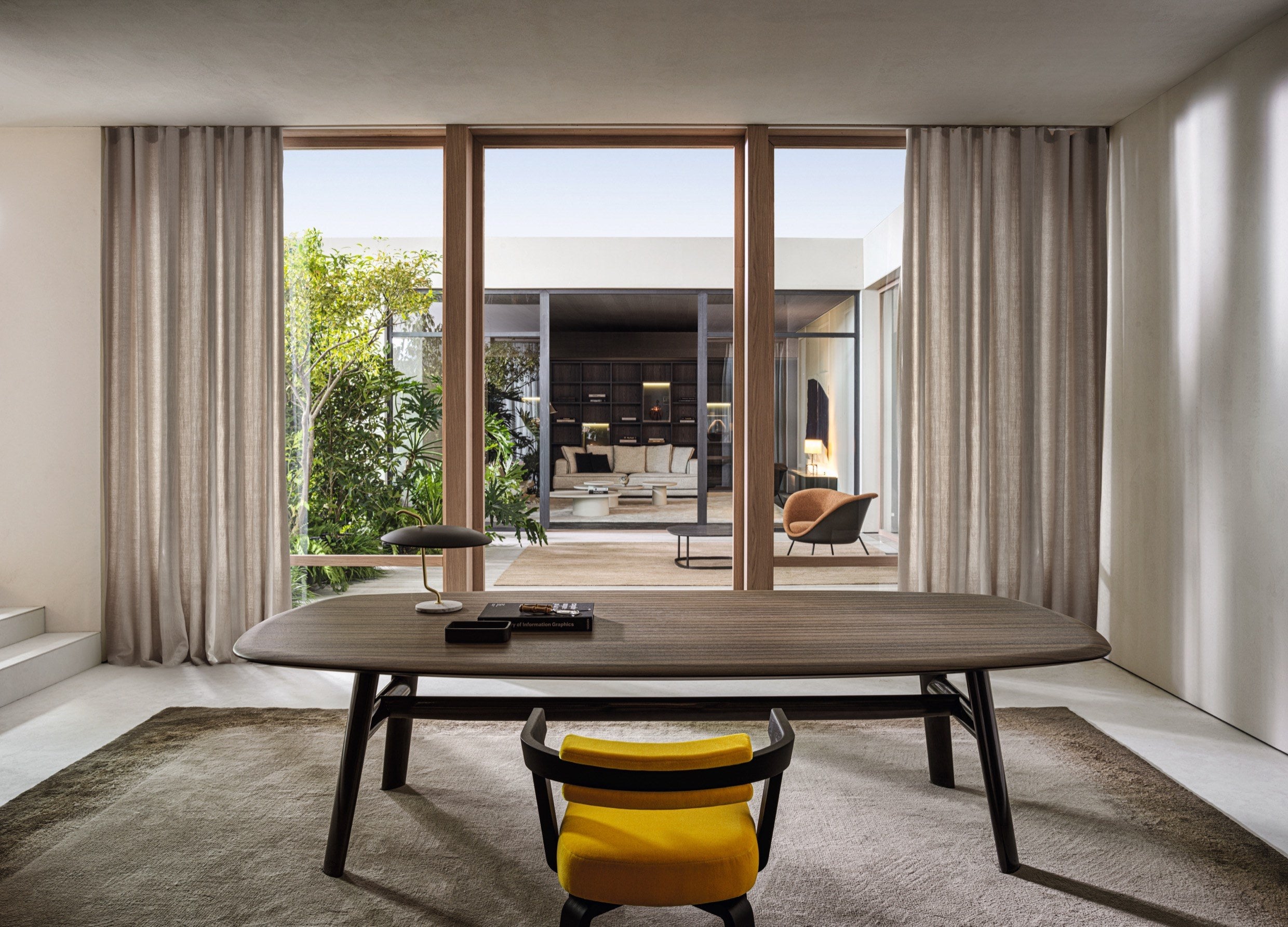 Old Ford Dining Table by Rodolfo Dordoni | Luxury Wood Dining Table