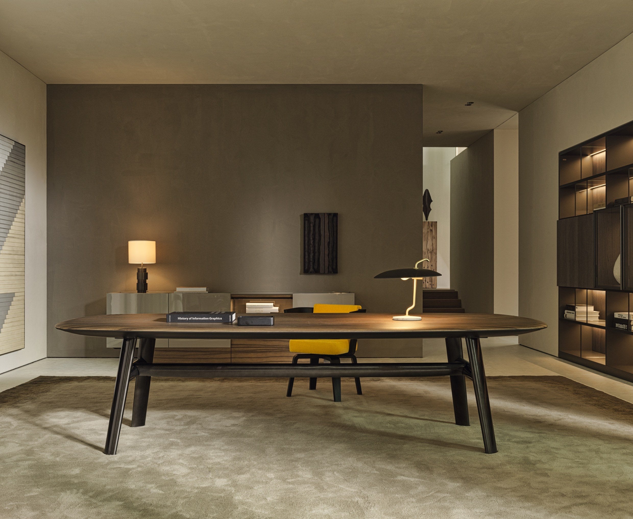 Old Ford Dining Table by Rodolfo Dordoni | Luxury Wood Dining Table