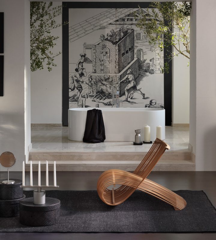 Oval Bathtub Luxury Bathroom | Ceramica Flaminia