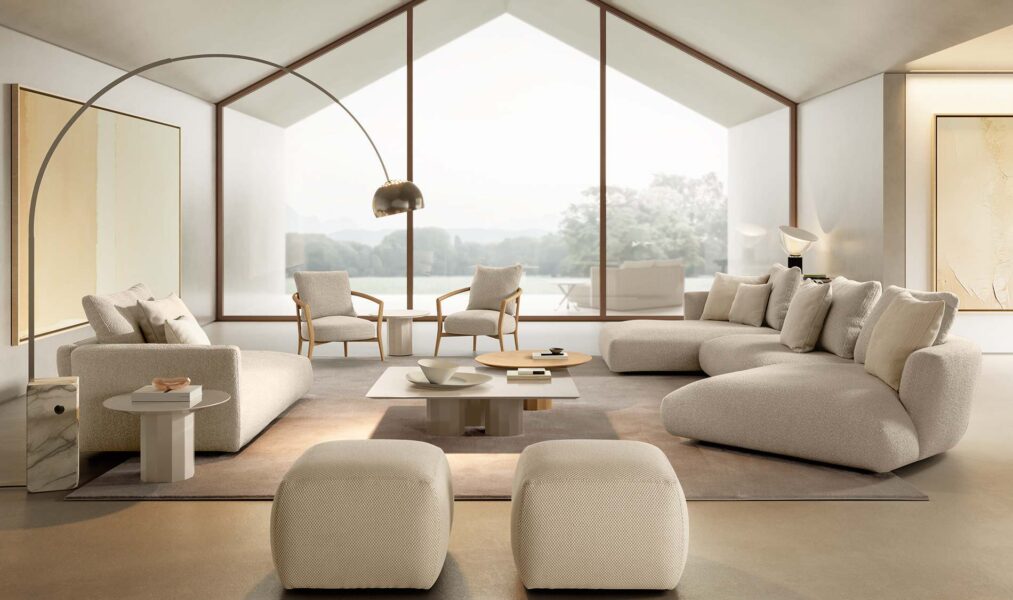 Otis Dining Pouf | Luxury Talenti Indoor Living