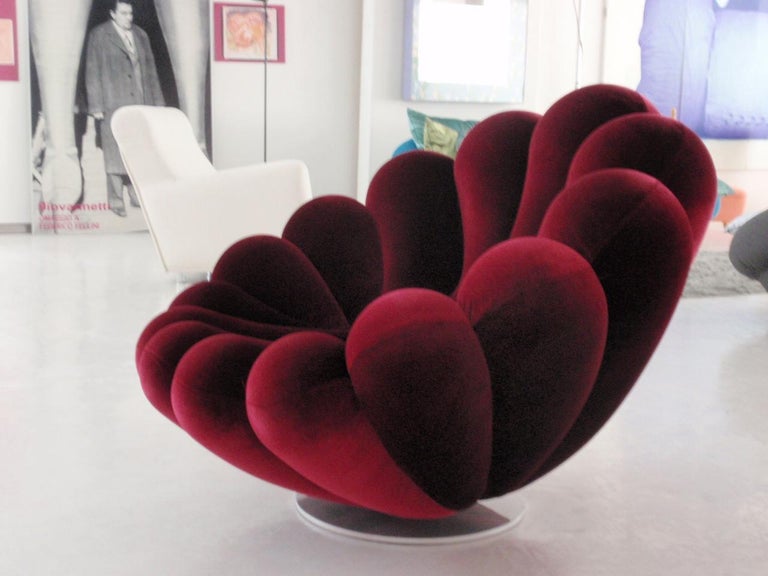 Anemone Lounge Chair — Sculptural Italian Design by Giovannetti Collezioni