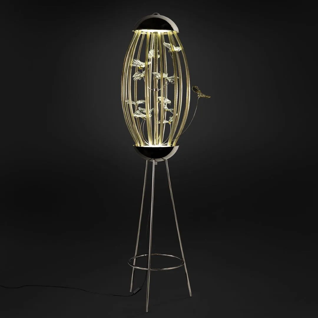 Cage 20 Floor Lamp | Multiforme Artistic Luxury Lighting