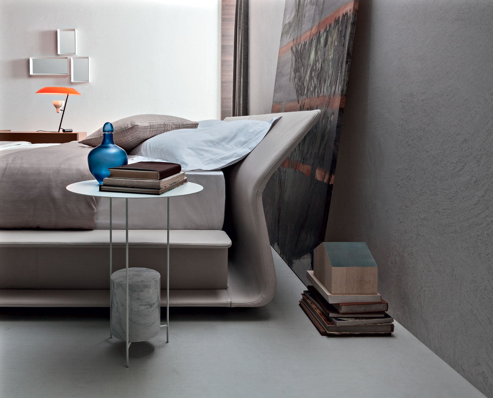 PANNA COTTA Coffee Table by Ron Gilad | Round Marble Designer Table