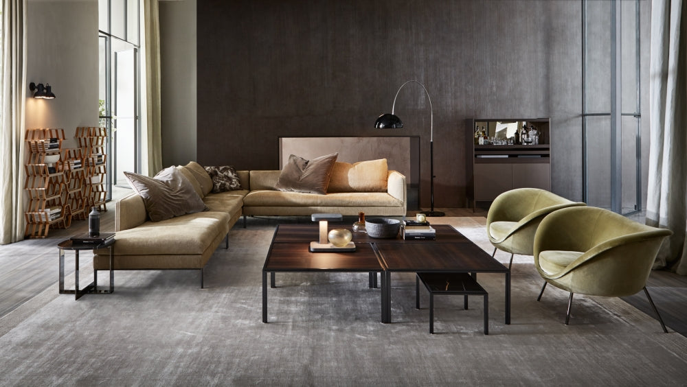 Molteni&C Paul Fabric Sofa by Vincent Van Duysen | Luxury Italian Sofa