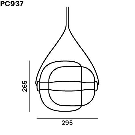 Capsula Single Pendant Lamp | Luxury Lighting | Brokis