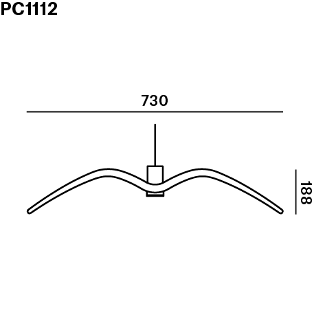 Night Birds Exterior Pendant Lamp | Brokis