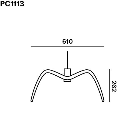 Night Birds Exterior Pendant Lamp | Brokis