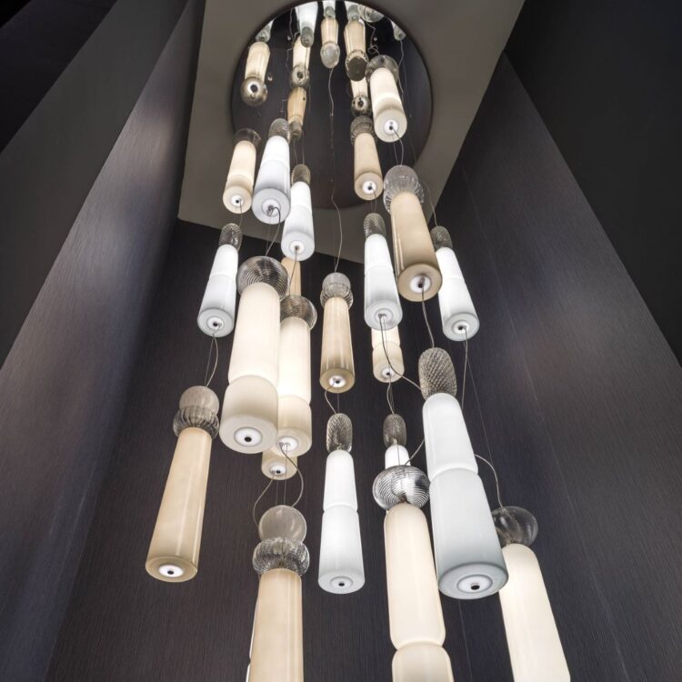 Charis Suspension Lamp | Multiforme Italian decorative lighting