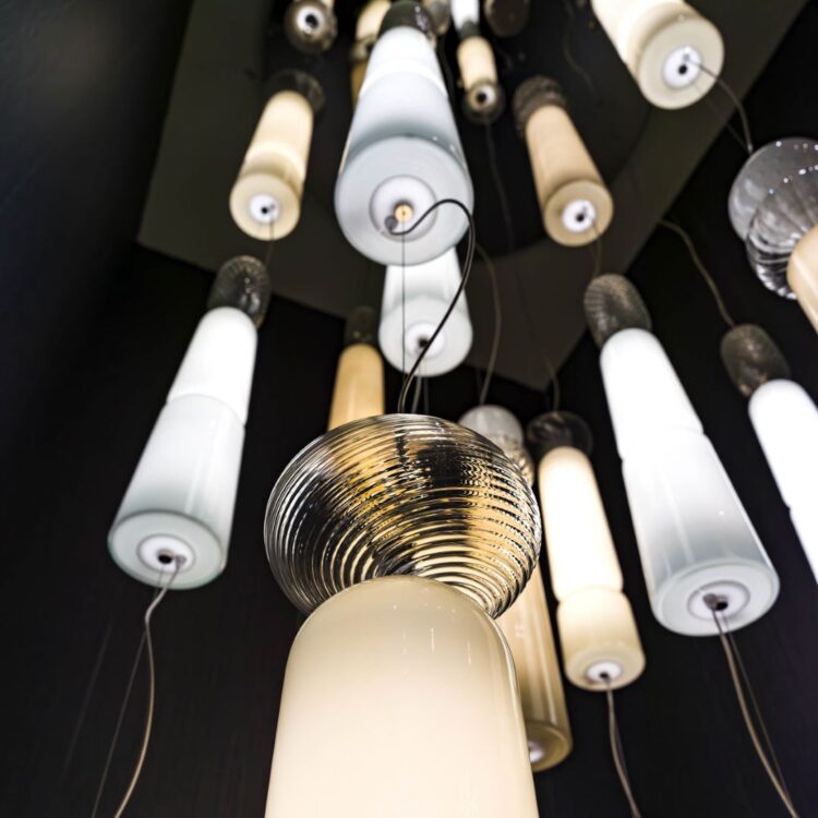 Charis Suspension Lamp | Multiforme Italian decorative lighting