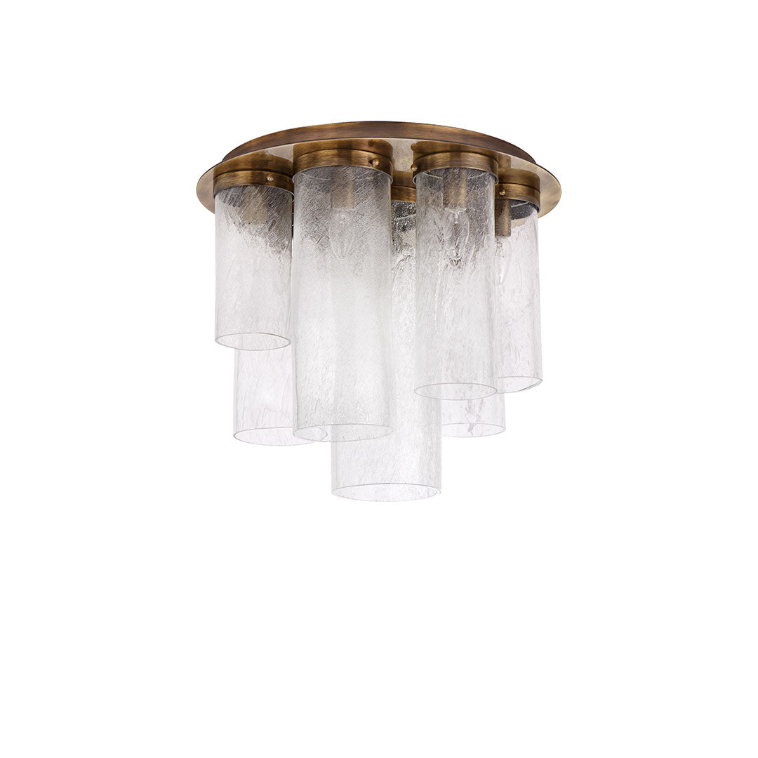 Skyline Round Ceiling Lamp | Multiforme Italian decorative lighting