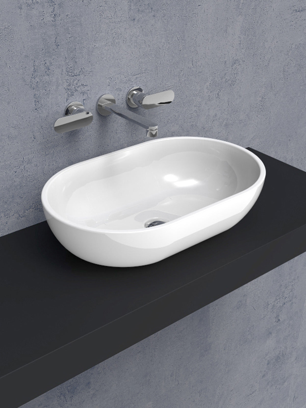Pass 62 Countertop Washbasin | Luxury Bathroom | Ceramica Flaminia
