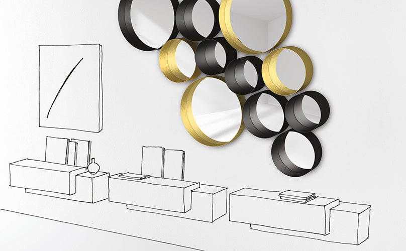 Punto Mirror | Minottiitalia Boutique Italian Furniture