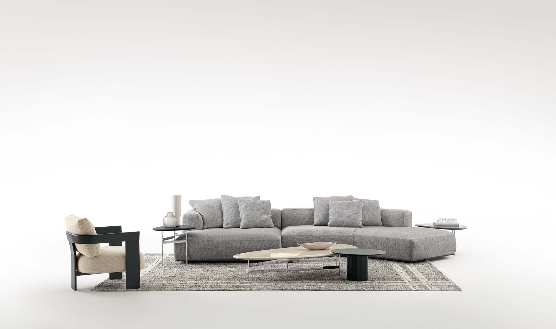 Paco Modular Sofa | Luxury Talenti Indoor Living