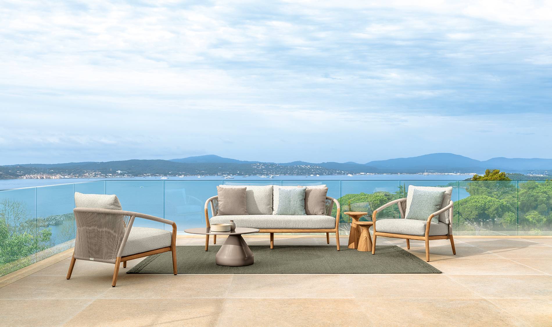Parker Outdoor Sofa | Luxury Talenti Outdoor Living