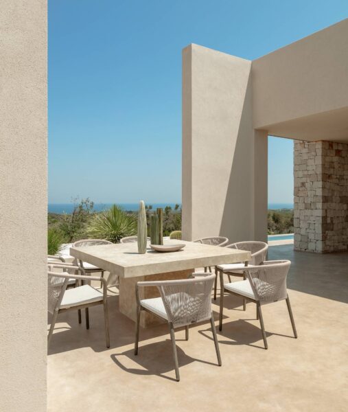 Parker Outdoor Chair with Armrests | Luxury Talenti Outdoor Living