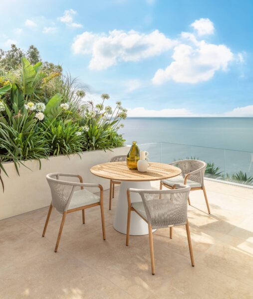 Parker Outdoor Chair with Armrests | Luxury Talenti Outdoor Living