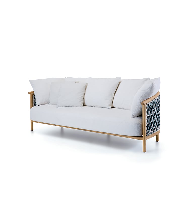 Patio Three Seater Sofa | Outdoor Luxury | Ethimo