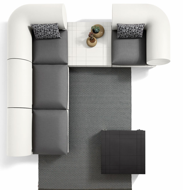 Rhor Modular Sofa | Designed by LCM Marin Design Studio | Lyxo