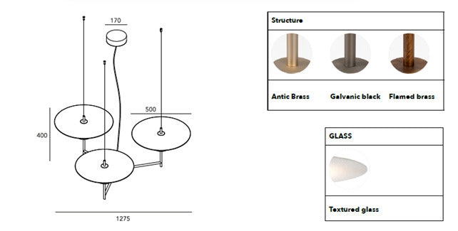 Trezero Pendant Lamp Hind Rabii Lighting Studio Art Light