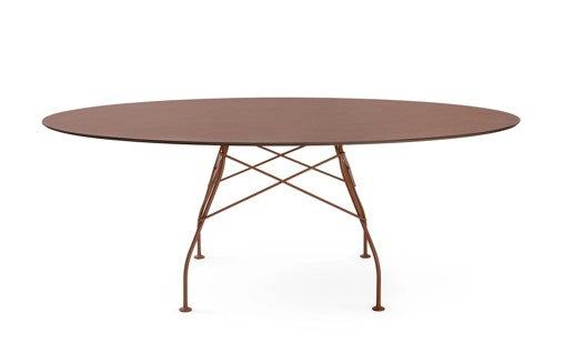 Glossy Oval Dining Table | Luxury Furniture | Kartell