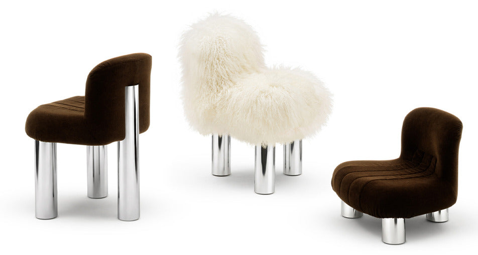 Botolo Chromed Version – Arflex 2026 Design by Cini Boeri