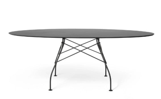 Glossy Oval Dining Table | Luxury Furniture | Kartell
