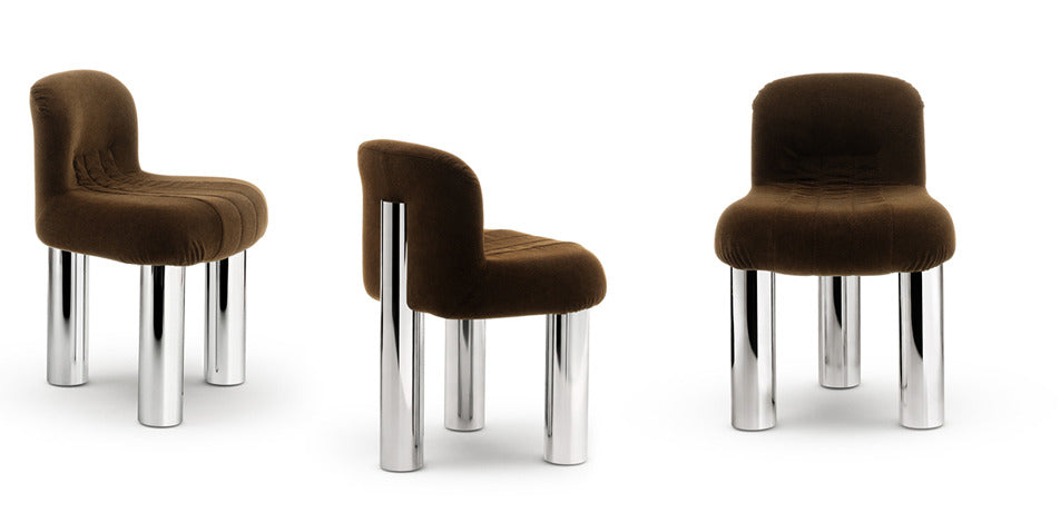 Botolo Chromed Version – Arflex 2026 Design by Cini Boeri