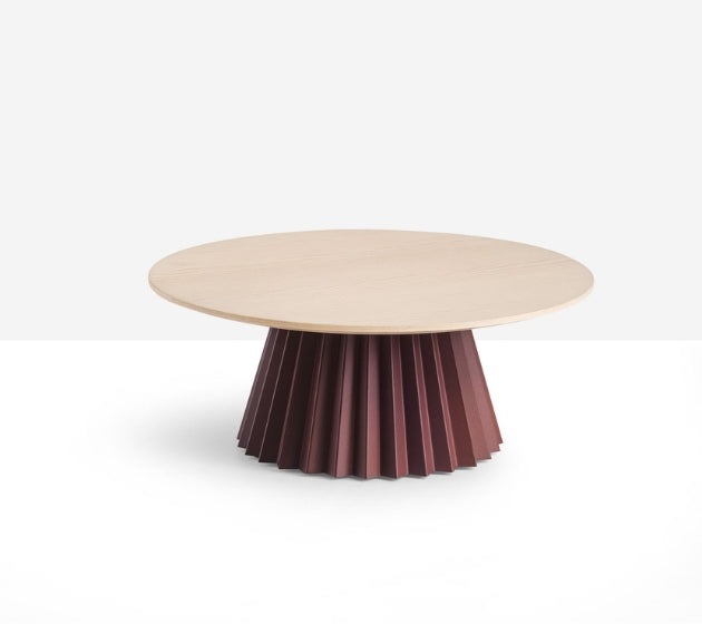 Plissé Round Coffee Table | Midj Contemporary Design