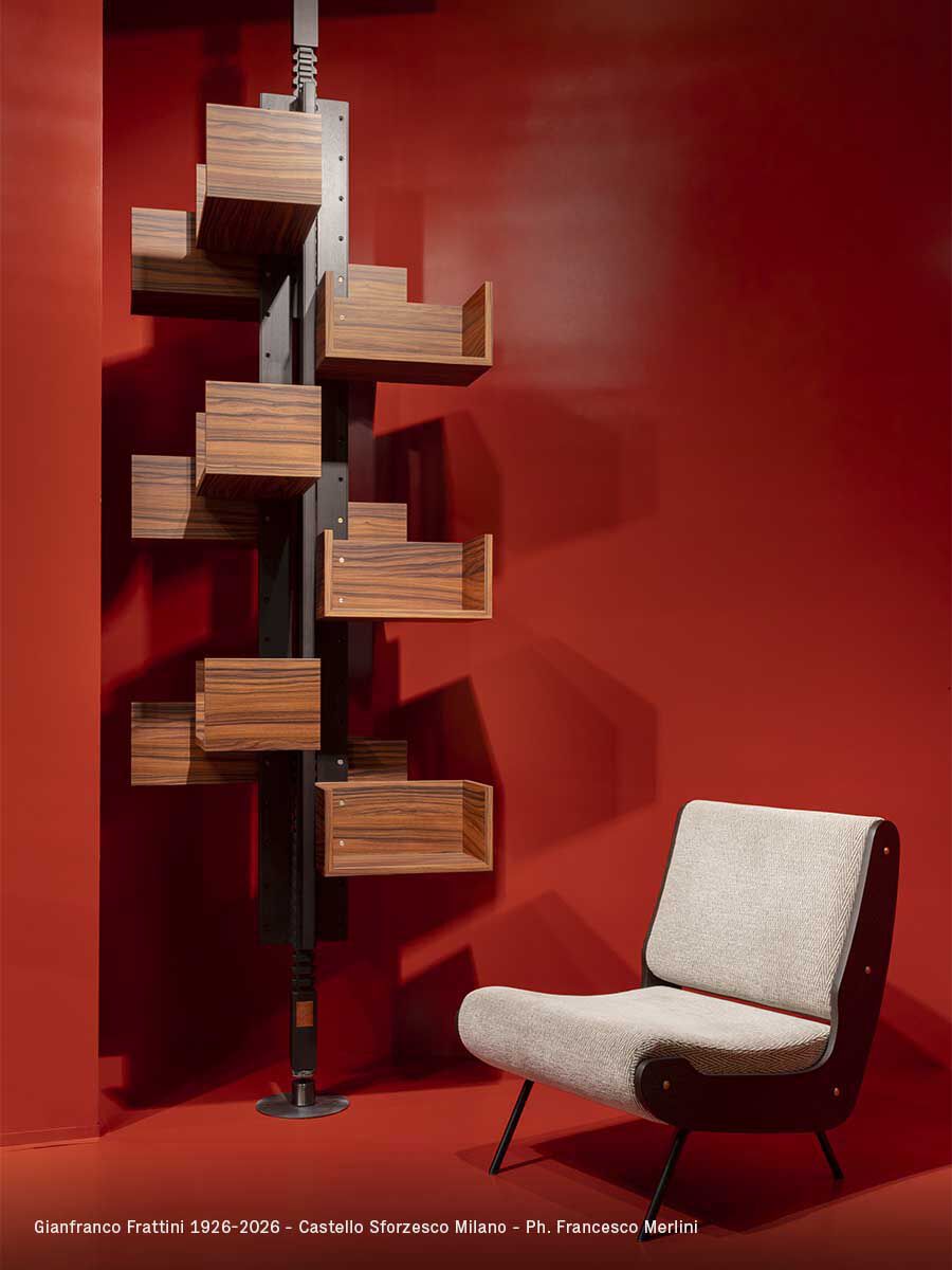 Poltrona Frau Albero GFF 100 Bookcase | Luxury Shelving