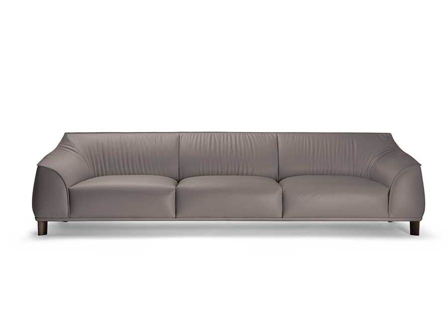 Archibald 3-Seater Sofa by Jean-Marie Massaud | Luxury Leather Sofa