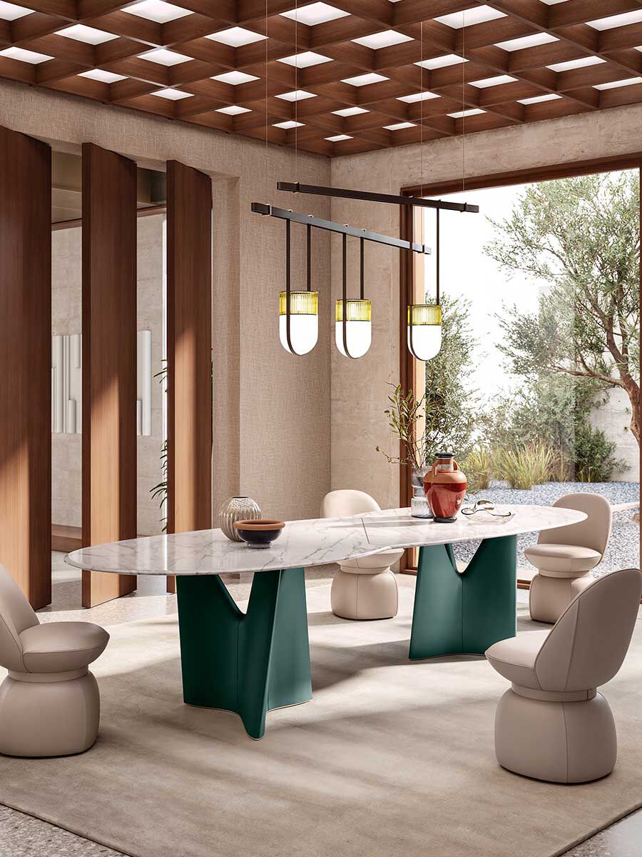 Infinitamente 2.0 Marble Dining Table | Roberto Lazzeroni